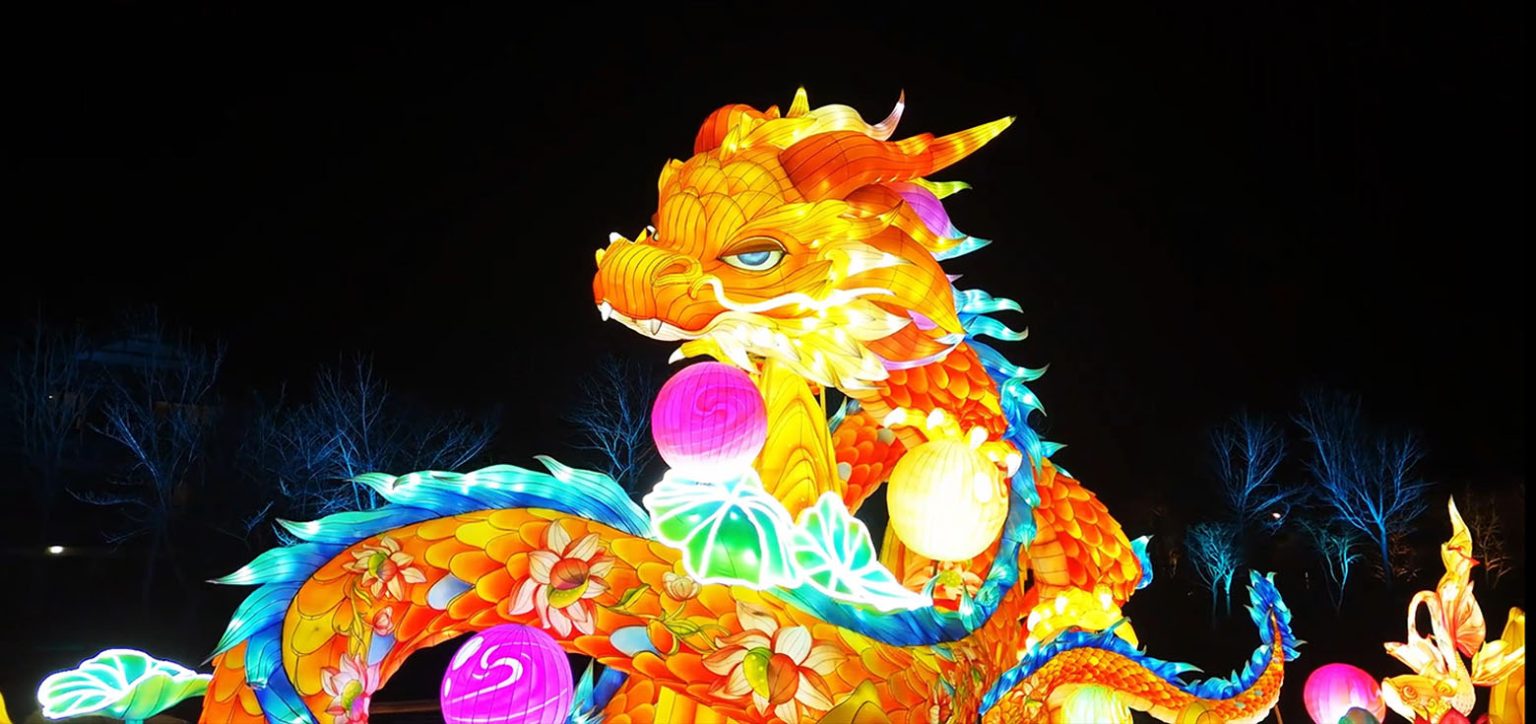 Chinese New Year Lanterns: The Brilliant Dragon Lantern.