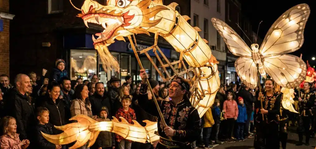 Lantern Parade | Customized Parade Lanterns-Paintinglantern