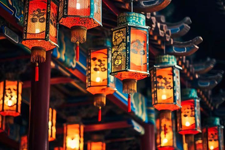 Traditional Chinese Lanterns: Palace Lanterns