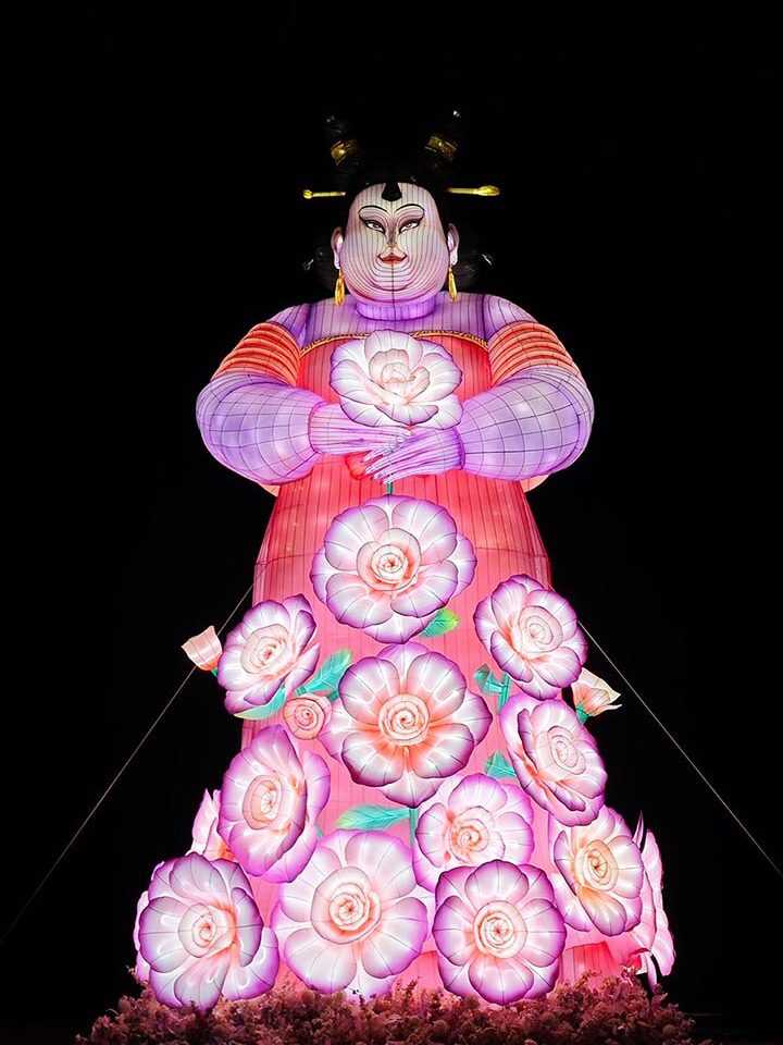 Lanterne anime 10m : parc à thème Nezha | PaintingLantern