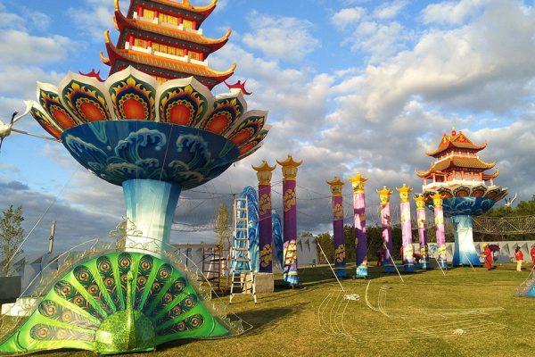 Types of Chinese Lanterns: Large-scale Outdoor Lanterns