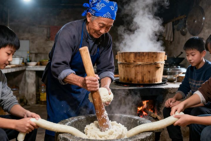 Traditional Chinese New Year Delicacy: Niangao